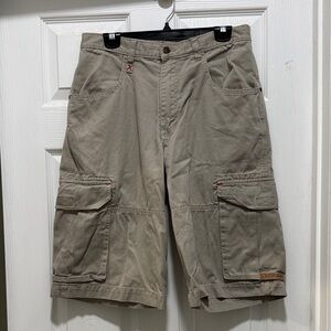 JNCO Men's Cargo Khaki Shorts